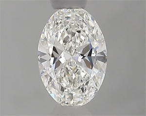 Foto Diamante Natural 0.50 quilates, Ovalado , Color G, claridad SI1 y certificado GIA de