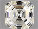 Natural Diamond 1.01 Carats, Asscher with  Cut, L Color, VS1 Clarity and Certified by GIA