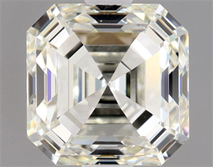 Foto Diamante Natural 1.01 quilates, Asscher , Color L, claridad VS1 y certificado GIA de
