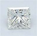 Natural Diamond 1.50 Carats, Princess with  Cut, I Color, VS2 Clarity and Certified by GIA