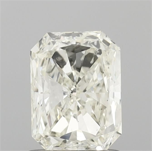Picture of Natural Diamond 1.01 Carats, Radiant with  Cut, K Color, SI2 Clarity and Certified by IGI