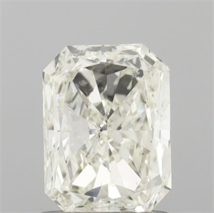 Picture of Natural Diamond 1.01 Carats, Radiant with  Cut, K Color, SI2 Clarity and Certified by IGI