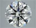 Natural Diamond 3.50 Carats, Round with Excellent Cut, E Color, VS1 Clarity and Certified by GIA