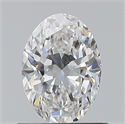 Diamante Natural 0.70 quilates, Ovalado , Color E, claridad VS2 y certificado GIA
