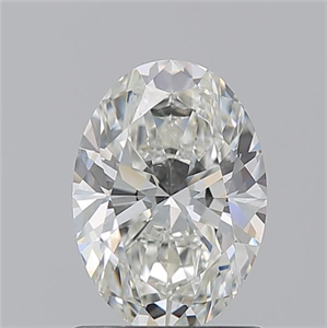 Picture of Natural Diamond 1.20 Carats, Oval with  Cut, I Color, SI2 Clarity and Certified by GIA