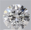 Natural Diamond 0.72 Carats, Round with Excellent Cut, E Color, VS1 Clarity and Certified by GIA