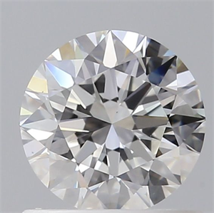 Picture of Natural Diamond 0.72 Carats, Round with Excellent Cut, E Color, VS1 Clarity and Certified by GIA