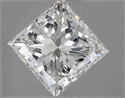 Diamante Natural 0.75 quilates, Princesa , Color G, claridad VVS2 y certificado IGI