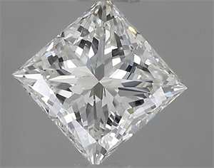 Foto Diamante Natural 0.75 quilates, Princesa , Color G, claridad VVS2 y certificado IGI de