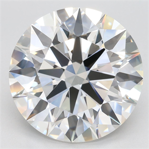 Picture of Lab Grown Diamond 6.57 Carats, Round with Ideal Cut, G Color, VVS1 Clarity and Certified by IGI