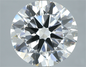 Picture of Lab Grown Diamond 6.12 Carats, Round with Ideal Cut, E Color, VS1 Clarity and Certified by IGI