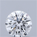 Del inventario de diamantes de laboratorio, 1.01 quilates, Redondo , Color E, claridad VVS2 y certificado IGI