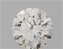 Natural Diamond 0.40 Carats, Round with Excellent Cut, I Color, IF Clarity and Certified by GIA