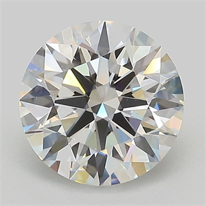 Picture of Lab Grown Diamond 2.26 Carats, Round with Ideal Cut, E Color, VS2 Clarity and Certified by IGI