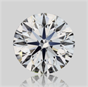 Natural Diamond 0.90 Carats, Round with Excellent Cut, D Color, SI1 Clarity and Certified by GIA