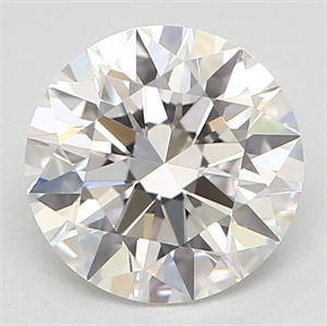 Picture of Natural Diamond 0.73 Carats, Round with Excellent Cut, F Color, VVS2 Clarity and Certified by GIA