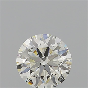 Picture of Natural Diamond 0.96 Carats, Round with Excellent Cut, K Color, SI1 Clarity and Certified by GIA