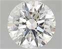 Diamante Natural 0.76 quilates, Redondo , Color J, claridad VVS1 y certificado GIA