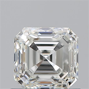 Picture of Natural Diamond 1.01 Carats, Asscher with  Cut, I Color, VS1 Clarity and Certified by GIA