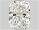 Natural Diamond 0.52 Carats, Cushion with  Cut, G Color, VVS2 Clarity and Certified by GIA