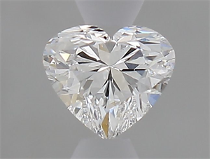 Picture of Natural Diamond 0.42 Carats, Heart with  Cut, E Color, VS1 Clarity and Certified by GIA