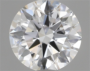 Picture of Lab Grown Diamond 1.08 Carats, Round with Ideal Cut, D Color, VVS2 Clarity and Certified by IGI