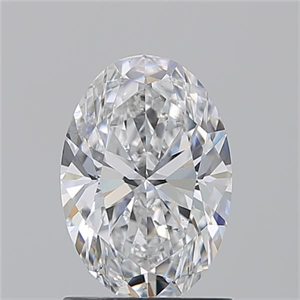 Picture of Natural Diamond 1.30 Carats, Oval with  Cut, D Color, SI1 Clarity and Certified by GIA