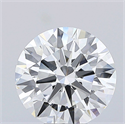 Del inventario de diamantes de laboratorio, 8.10 quilates, Redondo , Color F, claridad VVS2 y certificado IGI