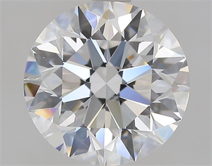 Picture of Natural Diamond 2.05 Carats, Round with Excellent Cut, D Color, VS1 Clarity and Certified by GIA
