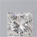 Diamante Natural 1.51 quilates, Princesa , Color F, claridad SI2 y certificado GIA