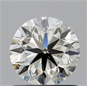 Natural Diamond 1.00 Carats, Round with Very Good Cut, L Color, VS2 Clarity and Certified by GIA