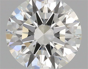 Picture of Natural Diamond 0.51 Carats, Round with Excellent Cut, H Color, VS1 Clarity and Certified by GIA