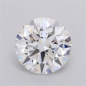 Picture of Lab Grown Diamond 1.01 Carats, Round with Ideal Cut, D Color, VS2 Clarity and Certified by IGI