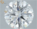 Lab Grown Diamond 3.03 Carats, Round with Ideal Cut, G Color, VVS1 Clarity and Certified by IGI