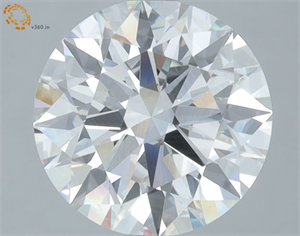 Picture of Lab Grown Diamond 3.03 Carats, Round with Ideal Cut, G Color, VVS1 Clarity and Certified by IGI
