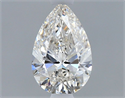 Diamante Natural 0.51 quilates, De pera , Color H, claridad VS1 y certificado GIA
