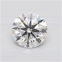 Natural Diamond 0.70 Carats, Round with Very Good Cut, E Color, I1 Clarity and Certified by GIA