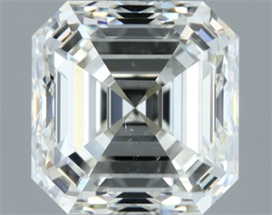 Picture of Natural Diamond 2.00 Carats, Asscher with  Cut, H Color, VS2 Clarity and Certified by IGI