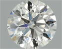 Diamante Natural 0.53 quilates, Redondo , Color J, claridad VVS1 y certificado GIA