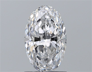 Picture of Natural Diamond 1.00 Carats, Oval with  Cut, D Color, VS1 Clarity and Certified by GIA