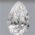 Natural Diamond 5.01 Carats, Pear with  Cut, F Color, VVS2 Clarity and Certified by GIA