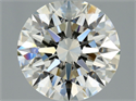 Diamante Natural 1.50 quilates, Redondo , Color J, claridad VVS1 y certificado GIA