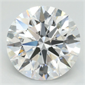 Del inventario de diamantes de laboratorio, 3.46 quilates, Redondo , Color D, claridad IF y certificado IGI