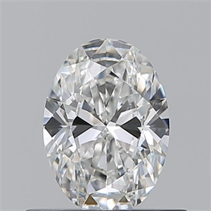 Picture of Natural Diamond 0.52 Carats, Oval with  Cut, F Color, VS2 Clarity and Certified by GIA