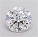 Del inventario de diamantes de laboratorio, 1.19 quilates, Redondo , Color F, claridad VS1 y certificado IGI