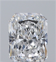 Natural Diamond 0.34 Carats, Radiant with  Cut, E Color, VVS1 Clarity and Certified by GIA