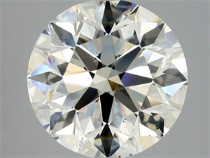 Picture of Natural Diamond 3.00 Carats, Round with Excellent Cut, M Color, SI1 Clarity and Certified by GIA