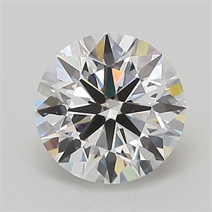Picture of Lab Grown Diamond 1.06 Carats, Round with Ideal Cut, D Color, VS1 Clarity and Certified by IGI