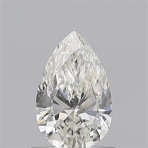 Picture of Natural Diamond 0.69 Carats, Pear with  Cut, G Color, SI2 Clarity and Certified by GIA