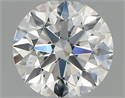 Diamante Natural 0.76 quilates, Redondo , Color H, claridad VVS2 y certificado GIA